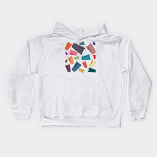 Cawfee Pattern Kids Hoodie